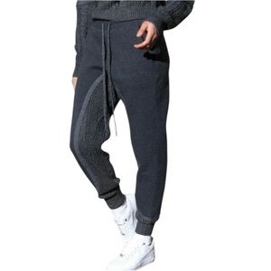 Twenty Montreal Felt Connect Sweatpants Small Gray Cotton Blend Joggers NWT